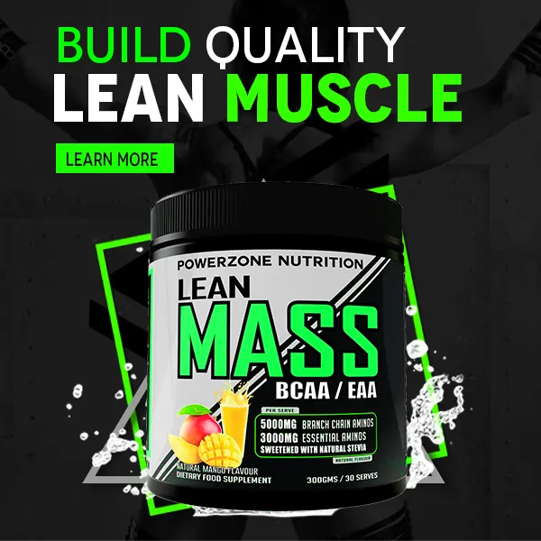 Build Lean Muscle Mass - BCAA EAA Supplement